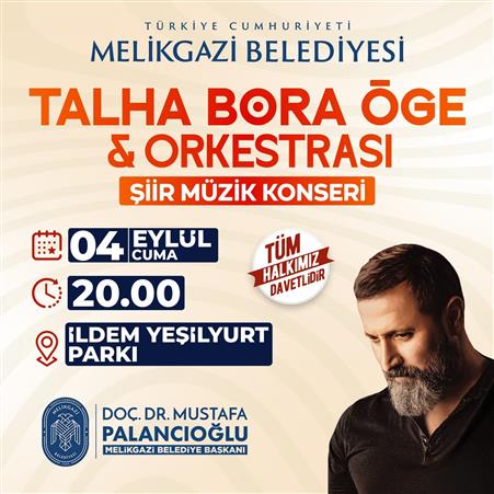 Talha Bora Öge ve Orkestrası İldem’de sevenleriyle buluşuyor