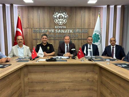 KONESOB Başkanı Karabacak: "Zabıta teşkilatımızla sürekli iş birliği içerisindeyiz"