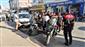 Hafif ticari aracın çarptığı motosikletli polis yaralandı