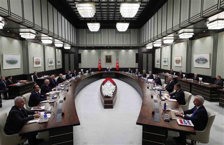 Kabine Toplantısı Cumhurbaşkanı Erdoğan’ın başkanlığında başladı.