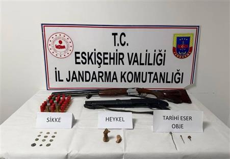 Eskişehir’de tarihi eser operasyonu: 1 şüpheli tutuklandı
