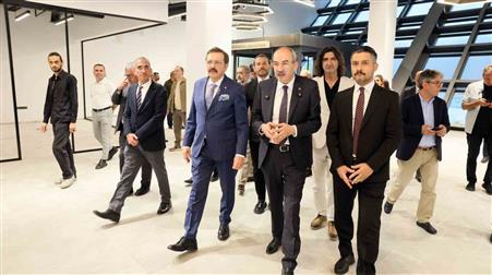 TOBB Başkanı Hisarcıklıoğlu, KAGUTİM ve Digiconnect Merkezlerini yerinde inceledi