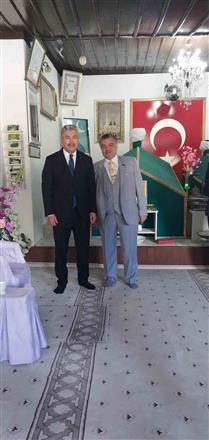 Vali Yılmaz, Şeyh Şehabettin Sühreverdi Hazretleri türbesinde