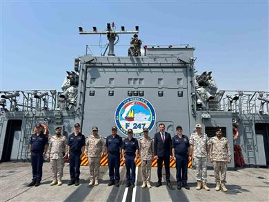 TCG Kemalreis fırkateyni Suudi Arabistan’da