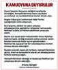 Nallıhan Belediye Başkanı Güngör, CHP’den istifa etti