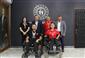 Boccia sporcularından Kabakcı’ya ziyaret