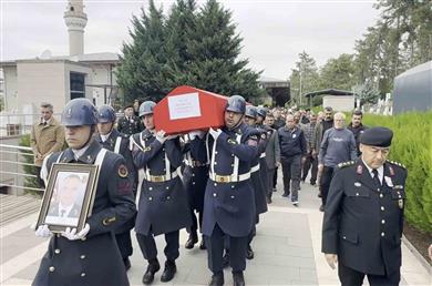 Spor yaparken kalp krizi geçiren başçavuş Aksaray’da defnedildi
