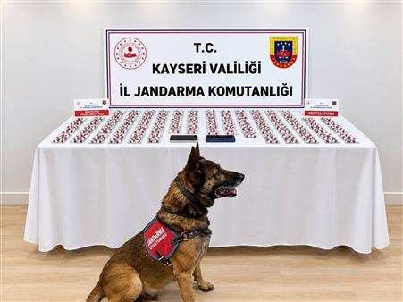 Şüphe üzerine durdurulan araçta bin 81 adet sentetik hap çıktı