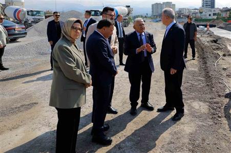 Kayseri protokolü, Kartal Katlı Kavşağı ile fosil müzesini inceledi