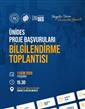 ÜNİDES 7. Dönem başvuruları başladı