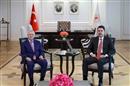 Bakan Kurum, Fenerbahçe spor kulübü başkanı Aziz Yıldırım’ı kabul etti