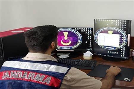 Konya’da sanal devriyede 40 bin 149 sosyal medya hesabı ve URL incelendi