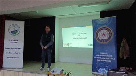 Eskişehir’de lise öğrencilerine siber güvenlik eğitimi verildi