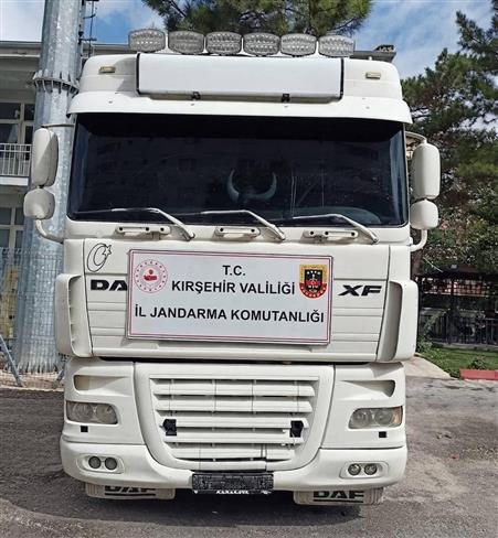 Şasesi değiştirilmiş tır yol kontrolünde yakalandı