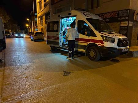 Eskişehir’de otomobile yandan çarpan motosikletli yaralandı