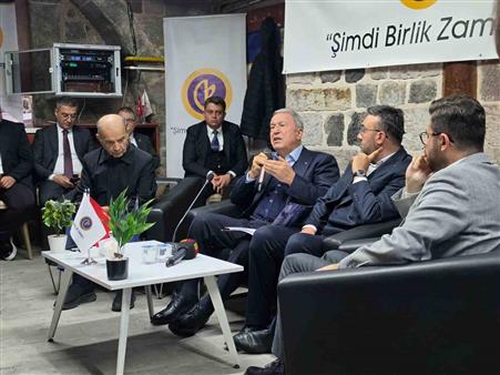 Birlik Söyleşileri’nin ilk konukları Hulusi Akar ve Bekir Yıldız oldu
