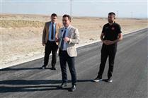 Sivrihisar-Çeltik bağlantı yolunda asfalt çalışmaları devam ediyor