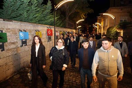 TÜRKSOY Temsilcilerinin Talas turu