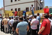 Eskişehir Büyükşehir Belediyesinden üreticiye sıvı gübre desteği