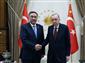 Cumhurbaşkanı Erdoğan, Türk Devletleri Teşkilatı Genel Sekreteri Ömüraliyev’i kabul etti