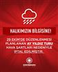 Kocasinan Belediyesinin Ay Yıldız Turuna hava engeli
