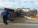 Karaman’da otomobille cip çarpıştı: 2 yaralı