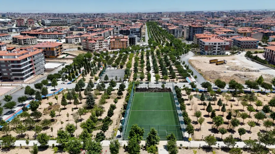 Selçuklu'ya Çok Yakışacak Olan Yelda Park'ta Sona Gelindi