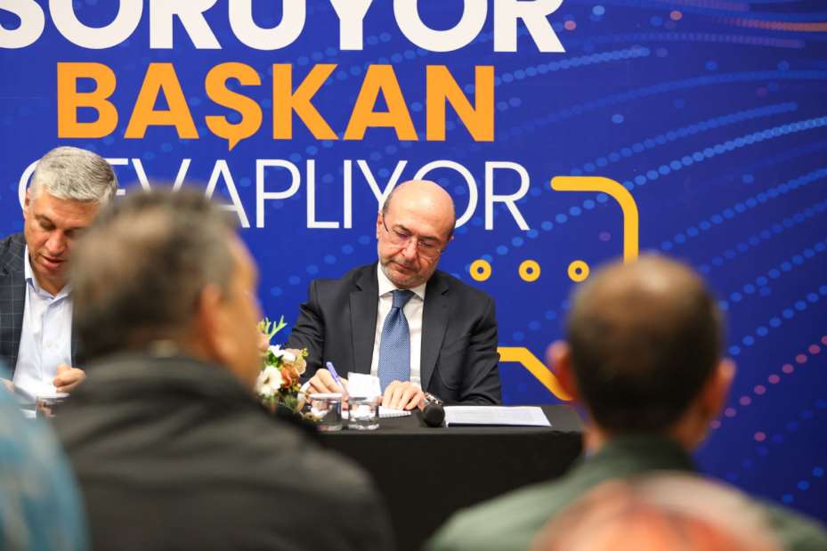 Başkan Pekyatırmacı:"Çalışmalarımızı en doğru ve verimli şekilde sürdürmenin gayreti içerisindeyiz"