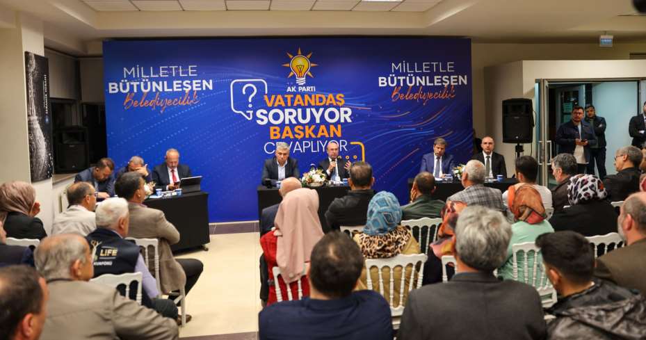 Başkan Pekyatırmacı:"Çalışmalarımızı en doğru ve verimli şekilde sürdürmenin gayreti içerisindeyiz"