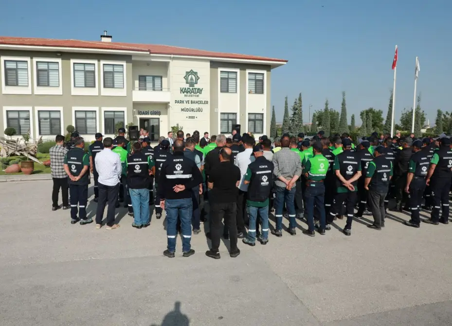 Başkan Kılca, Mesai Arkadaşlarıyla Bayramlaştı
