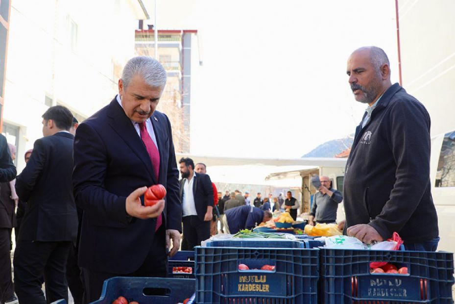 Vali İbrahim Akın, Derebucak İlçemizi Ziyaret Etti