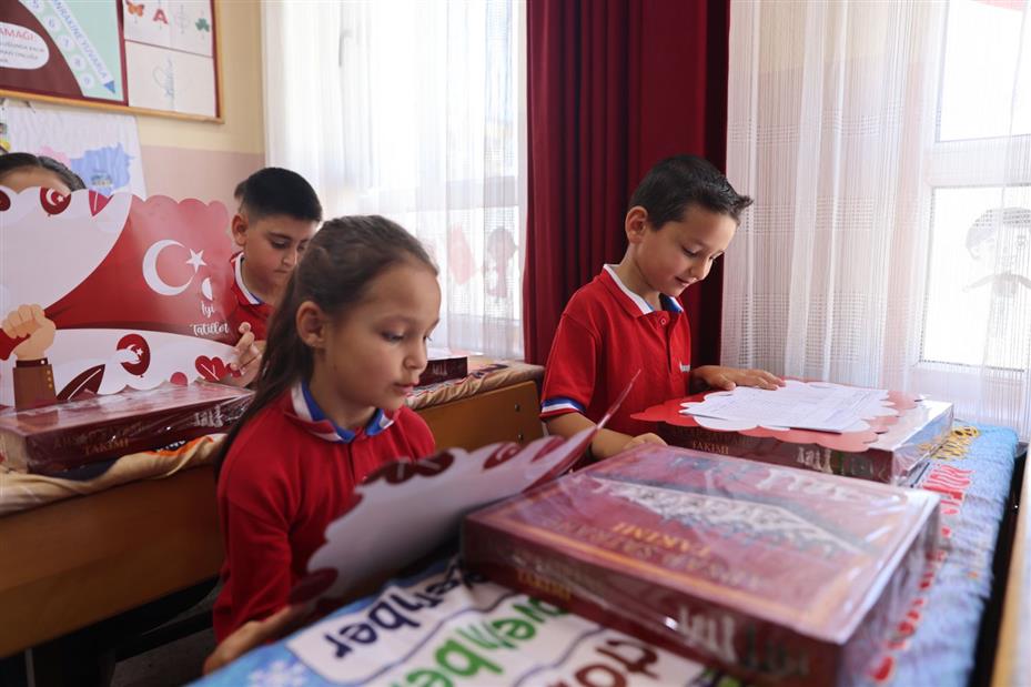Selçuklu'da Öğrenciler Karne Heyecanı Yaşadı