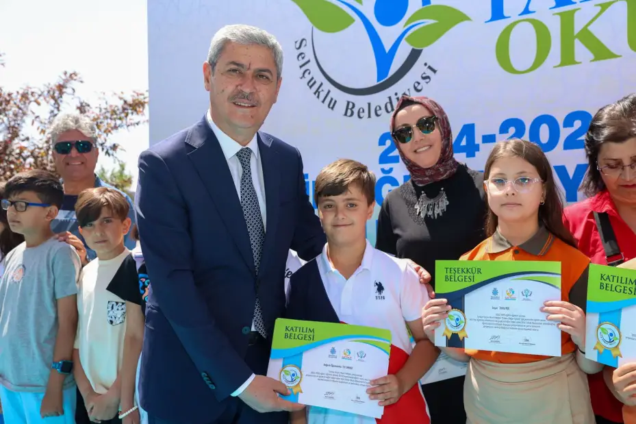 Sille Tabiat Okulu'nda Mezuniyet Heyecanı Yaşandı