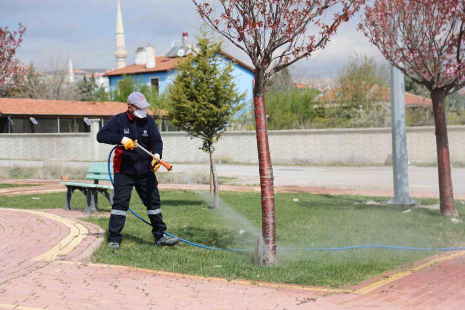  İlçe Genelindeki Tüm Yeşil alanlar Yaza Hazırlanıyor