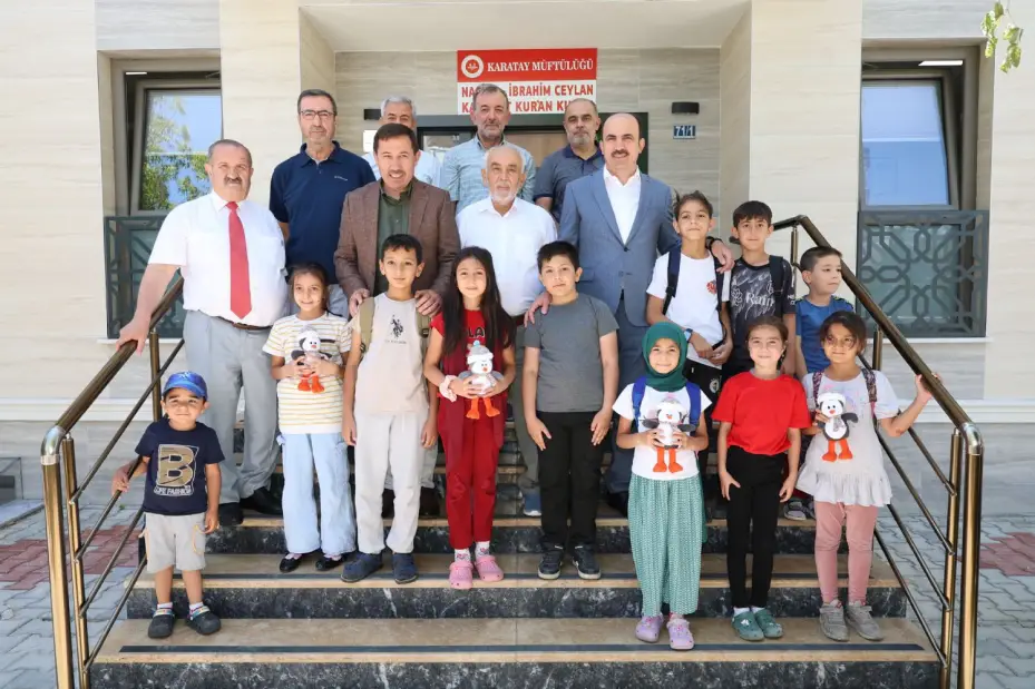 Başkan Altay ve Başkan Kılca Kur'an Öğrenen Çocukların Heyecanına Ortak Oldu