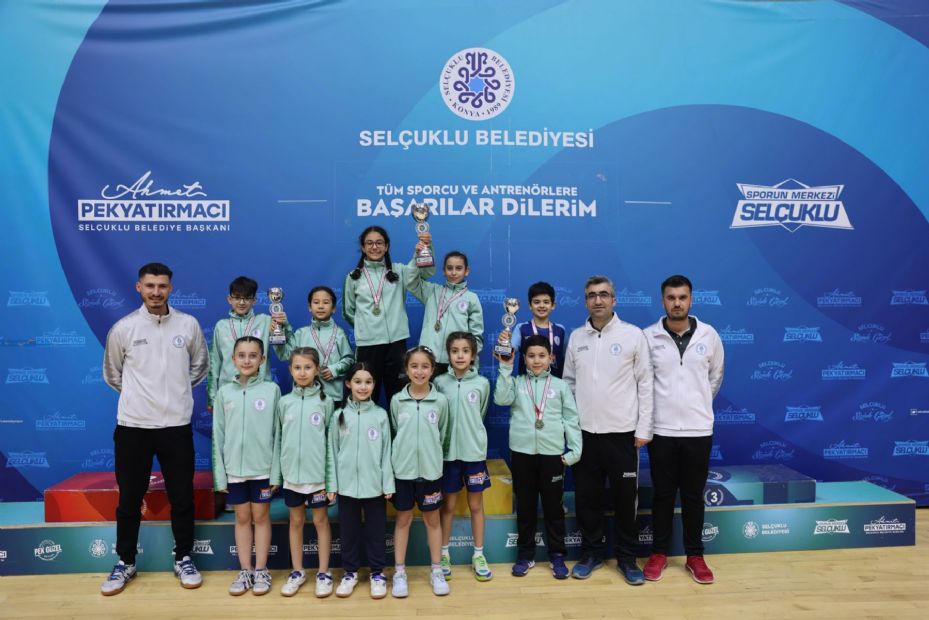 Sporun Merkezi Selçuklu Masa Tenisi Müsabakalarına Ev Sahipliği Yaptı