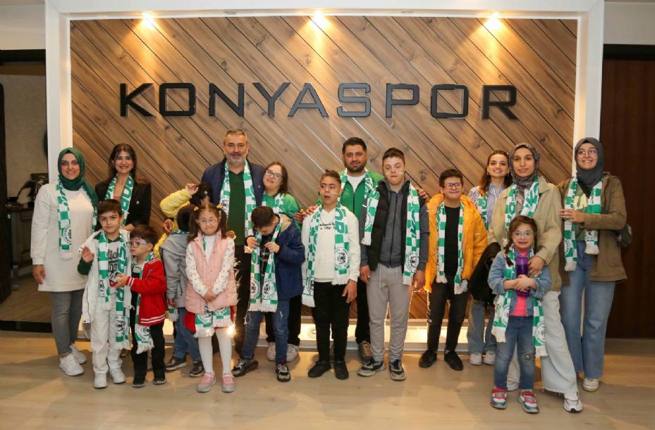 Meram'ın Özel Çocukları Konyaspor'a Şans Getirdi