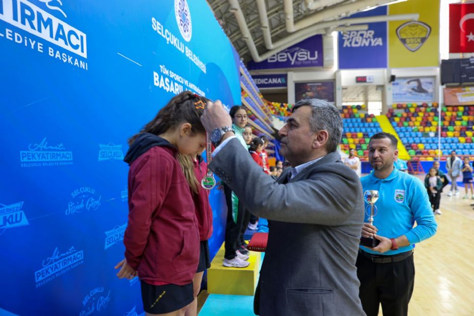 Sporun Merkezi Selçuklu Masa Tenisi Müsabakalarına Ev Sahipliği Yaptı