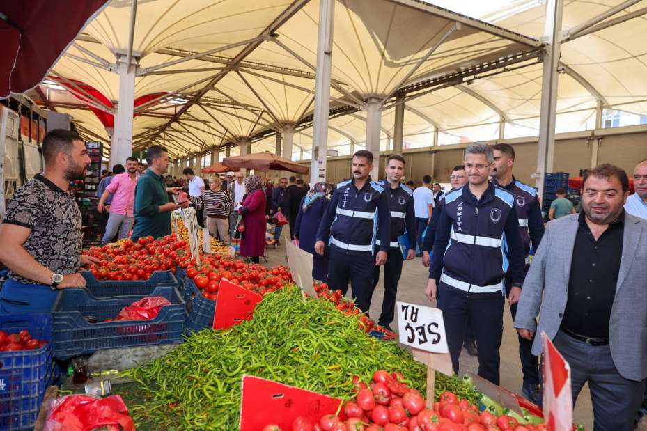 Selçuklu Belediyesi'nden Pazar Yeri Denetimi