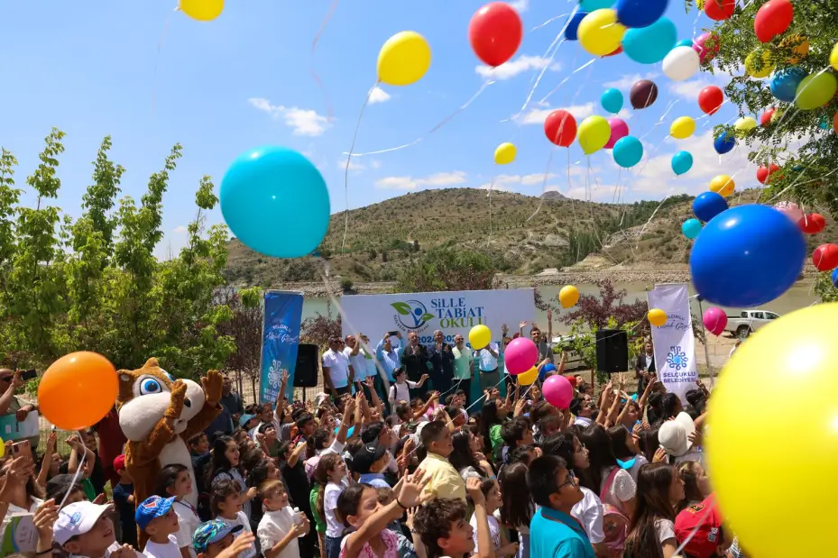 Sille Tabiat Okulu'nda Mezuniyet Heyecanı Yaşandı