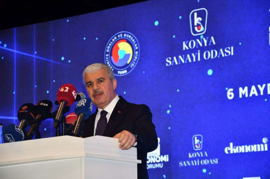 Konya, Türkiye'nin Yeni Sanayi Haritasının  Merkezinde Olacak
