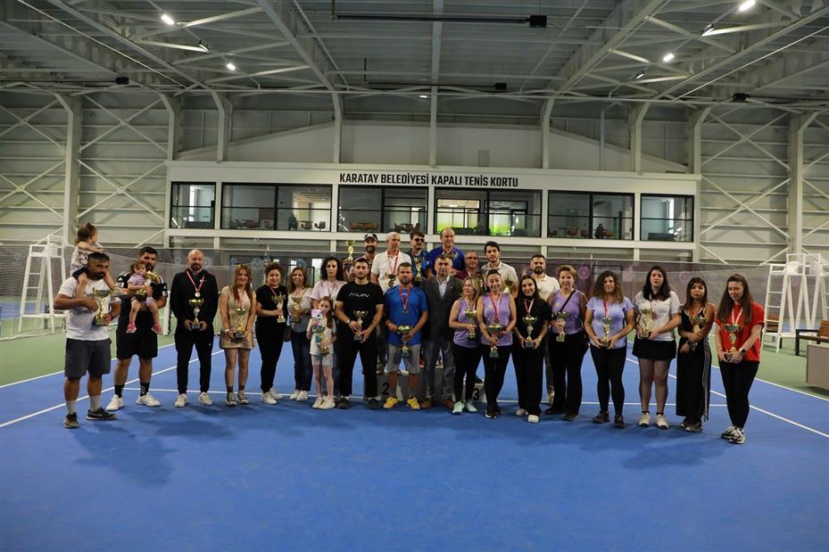 Karatay Tenis Kortu'nda Final Heyecanı