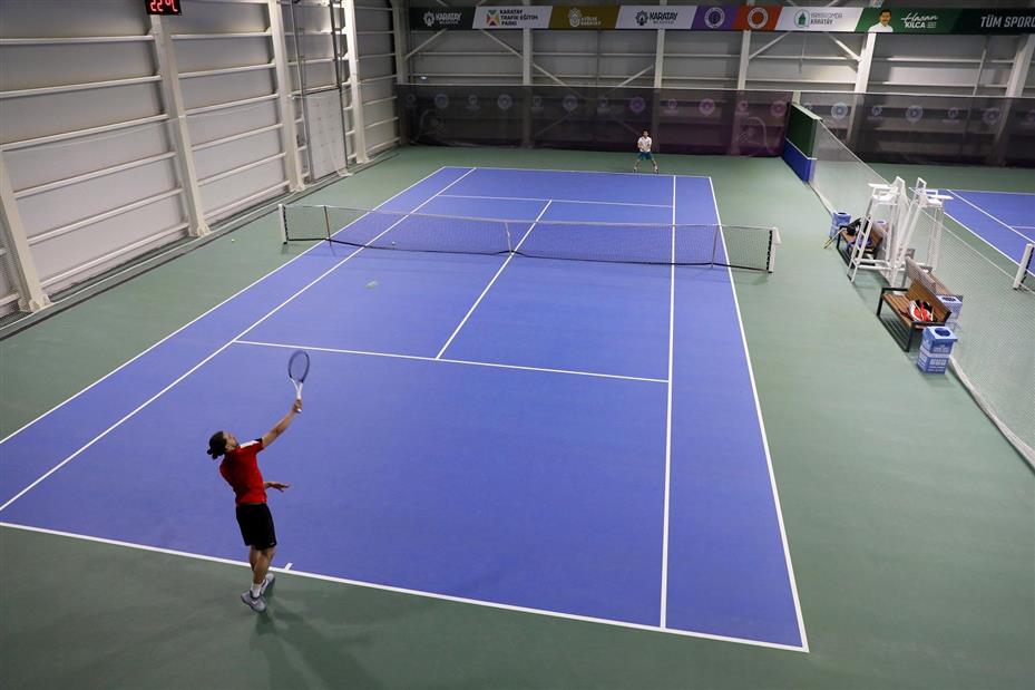 Karatay Tenis Kortu'nda Final Heyecanı
