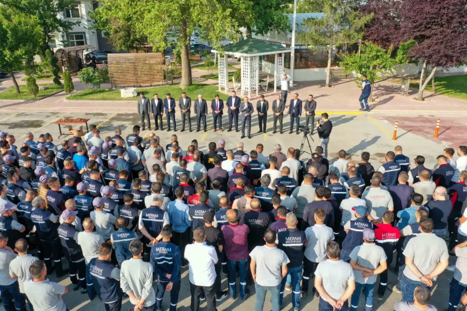 Meram Ailesi Bayramlaştı