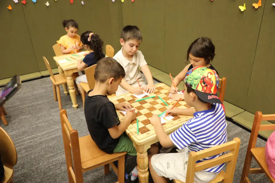 Minikler "Hoş Kubbe Masal Atölyesi"ni Çok Sevdi