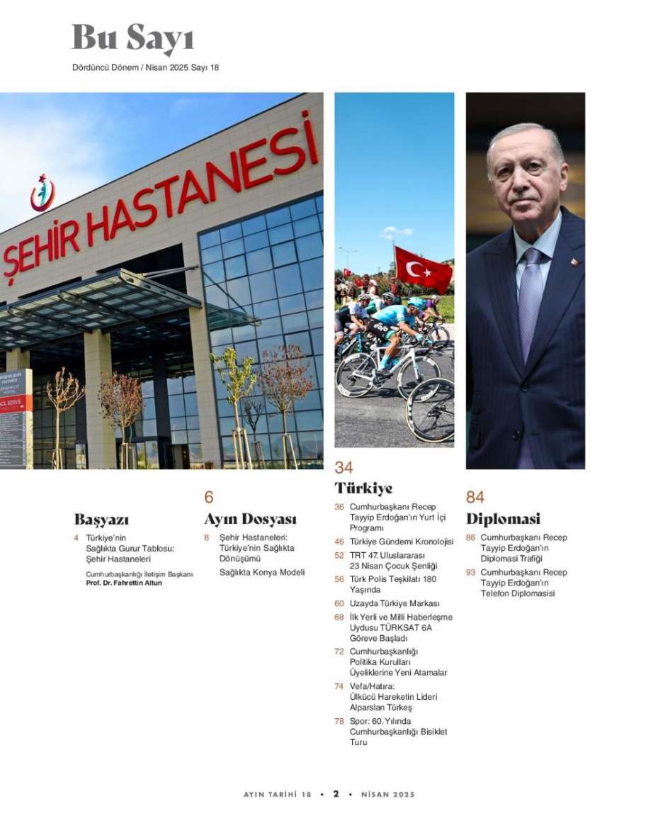 'Ayın Tarihi’nde, ‘Sağlıkta Konya Modeli’ Örnek Gösterildi
