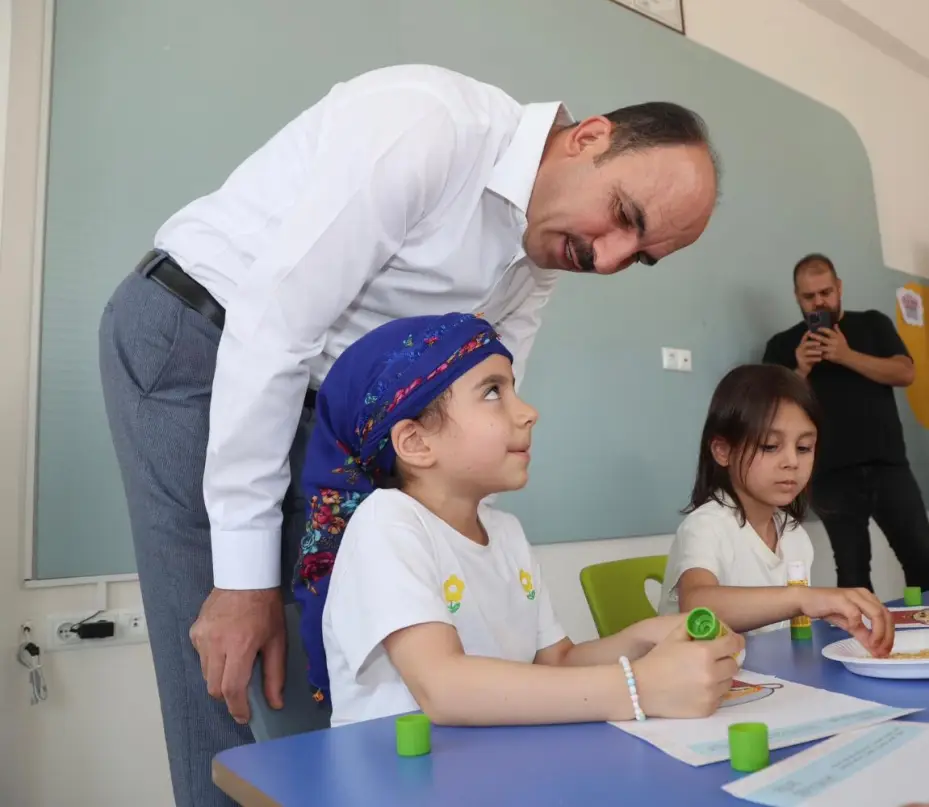 Başkan Altay Yaz Kur'an Kursu Öğrencileriyle Buluştu 