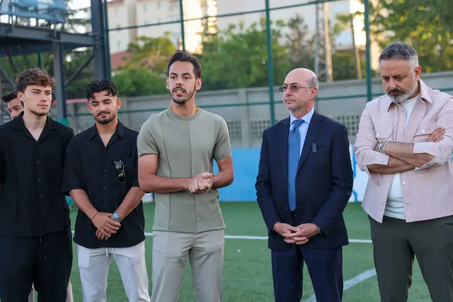 Konyasporlu Futbolculardan Selçuklu Belediyespor Kulübü U15 ve U17 Futbol Takımlarına Moral Ziyareti 