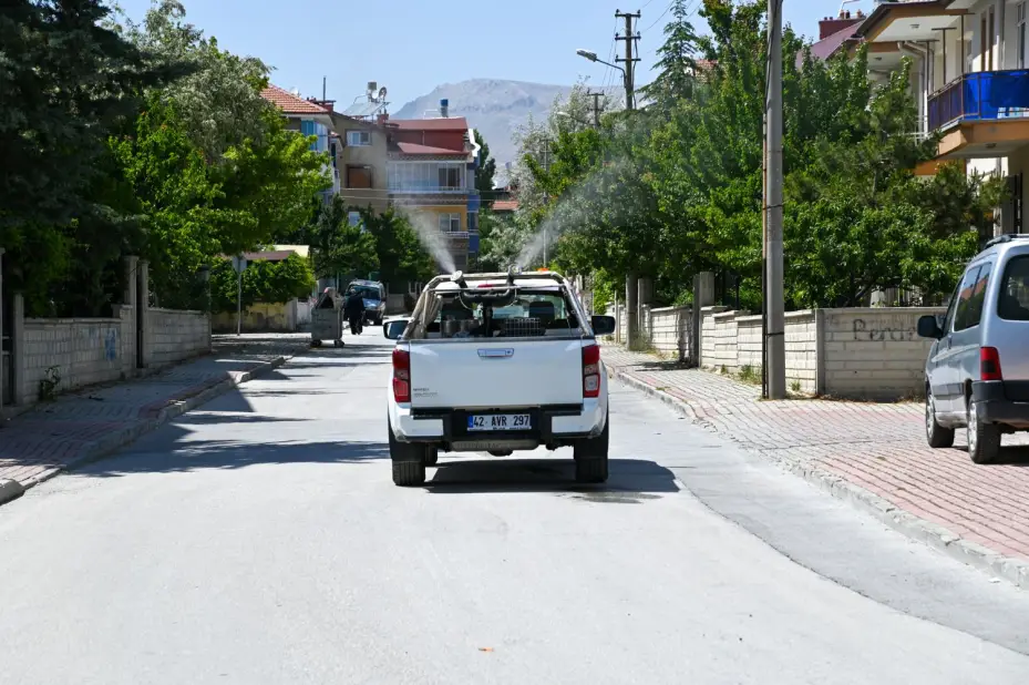 Selçuklu'da İlaçlama Çalışmaları Başladı