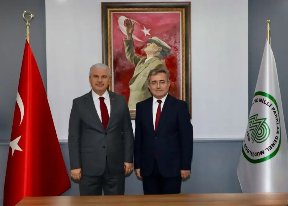 Vali İbrahim Akın, Doğa Koruma ve Milli Parklar 8. Bölge Müdürlüğünü Ziyaret Etti